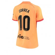 Atletico Madrid Angel Correa #10 Tredje Tröja Dam 2022-23 Korta ärmar